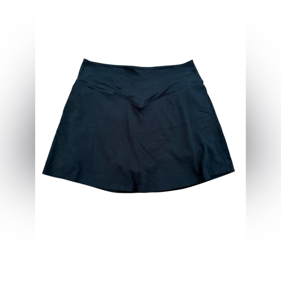 PINK Victoria's Secret Dresses & Skirts - PINK Victoria’s Secret High-Waisted V Crossover Skort Black XXL
